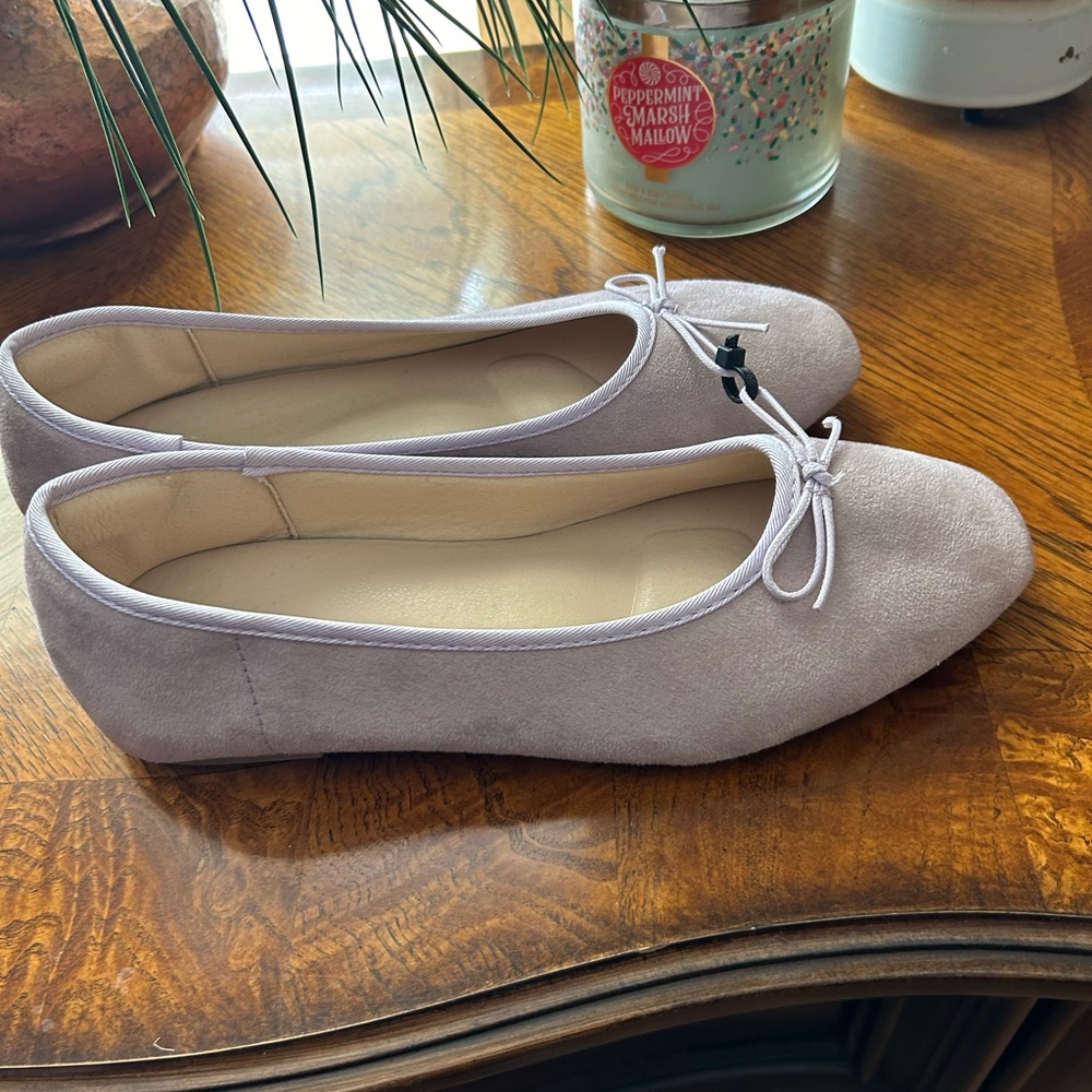 Flat ballerina shoes